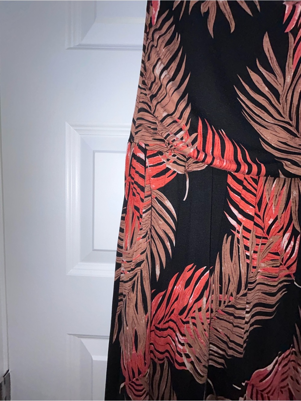 Lascana Venus Tropical Palm Print Strapless Maxi Dress - Picture 6 of 11